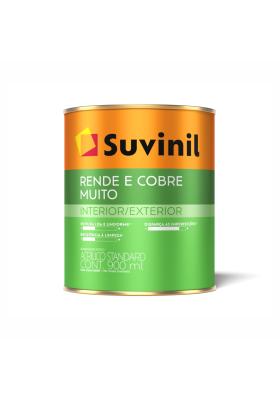 Tinta Acrílica Rende e Cobre Muito Standard Fosco Interno e Externo 900ml Suvinil